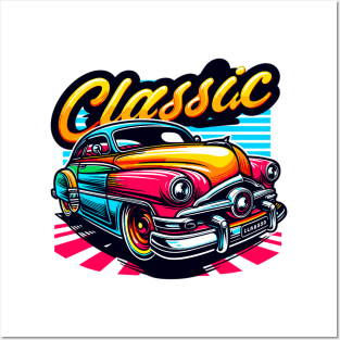 Classic car Posters and Art